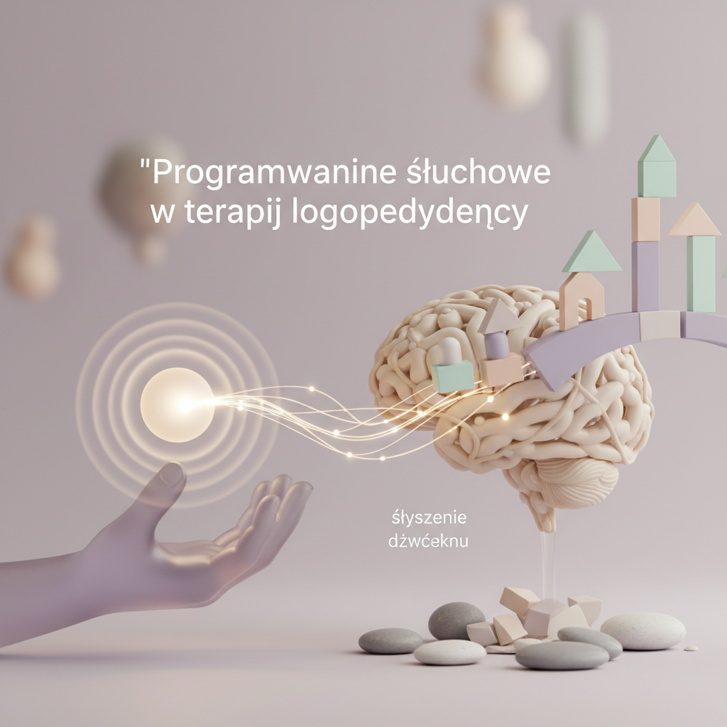 Programowanie słuchowe w terapii logopedycznej: Jak trening uwagi i pamięci słuchowej buduje system językowy dziecka